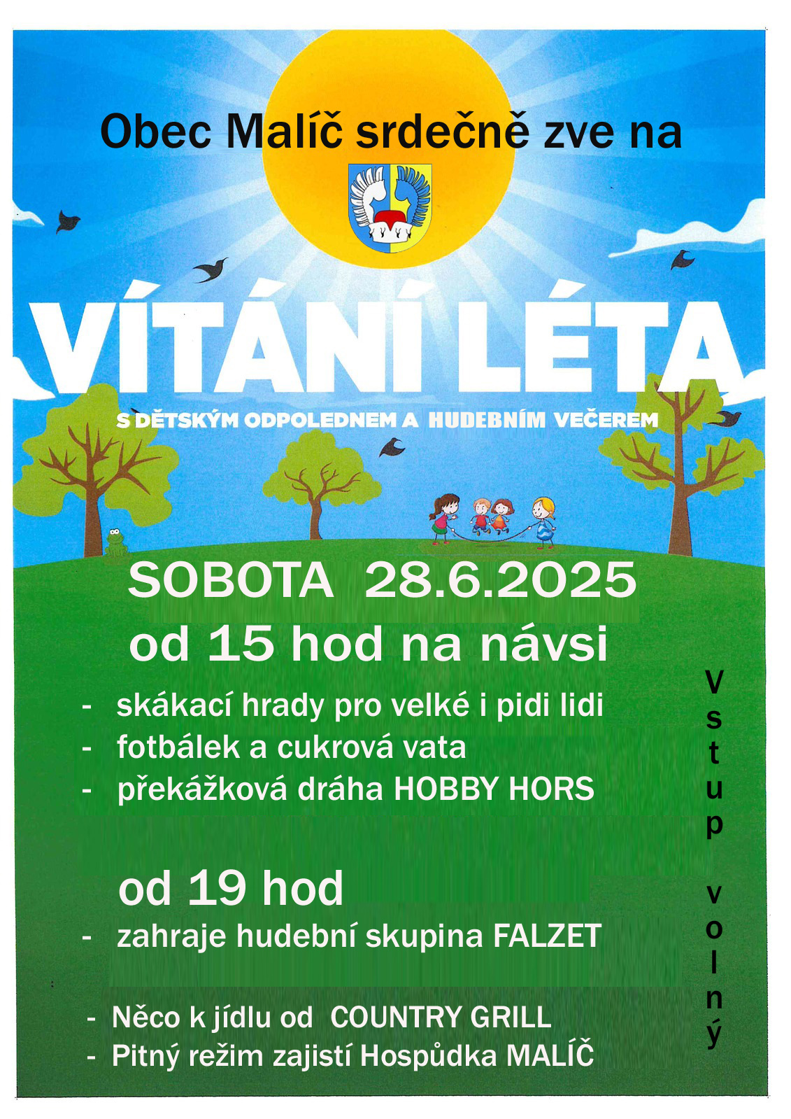 Vítání léta 2025