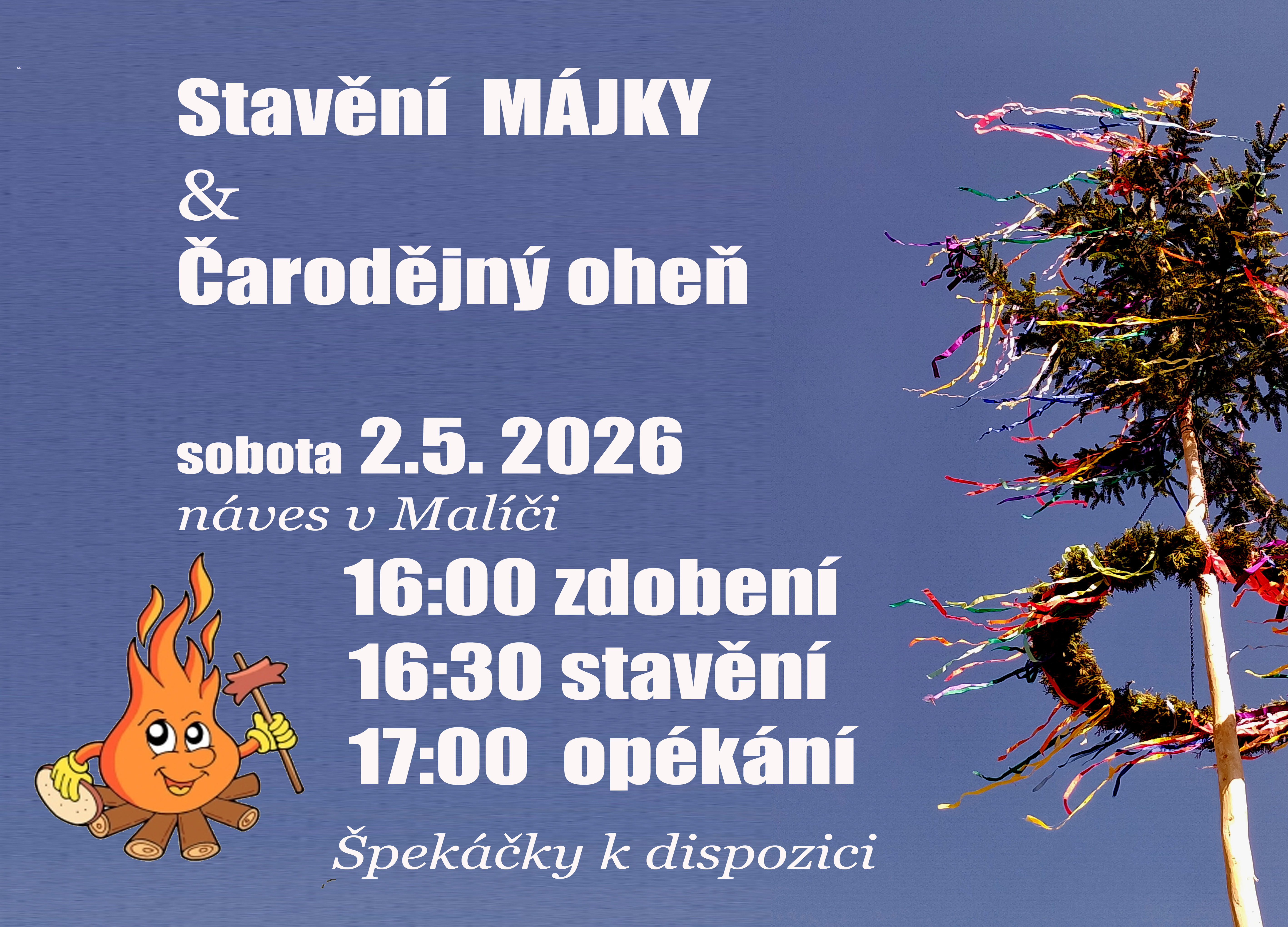 Stavění Májky & Čarodějný oheň