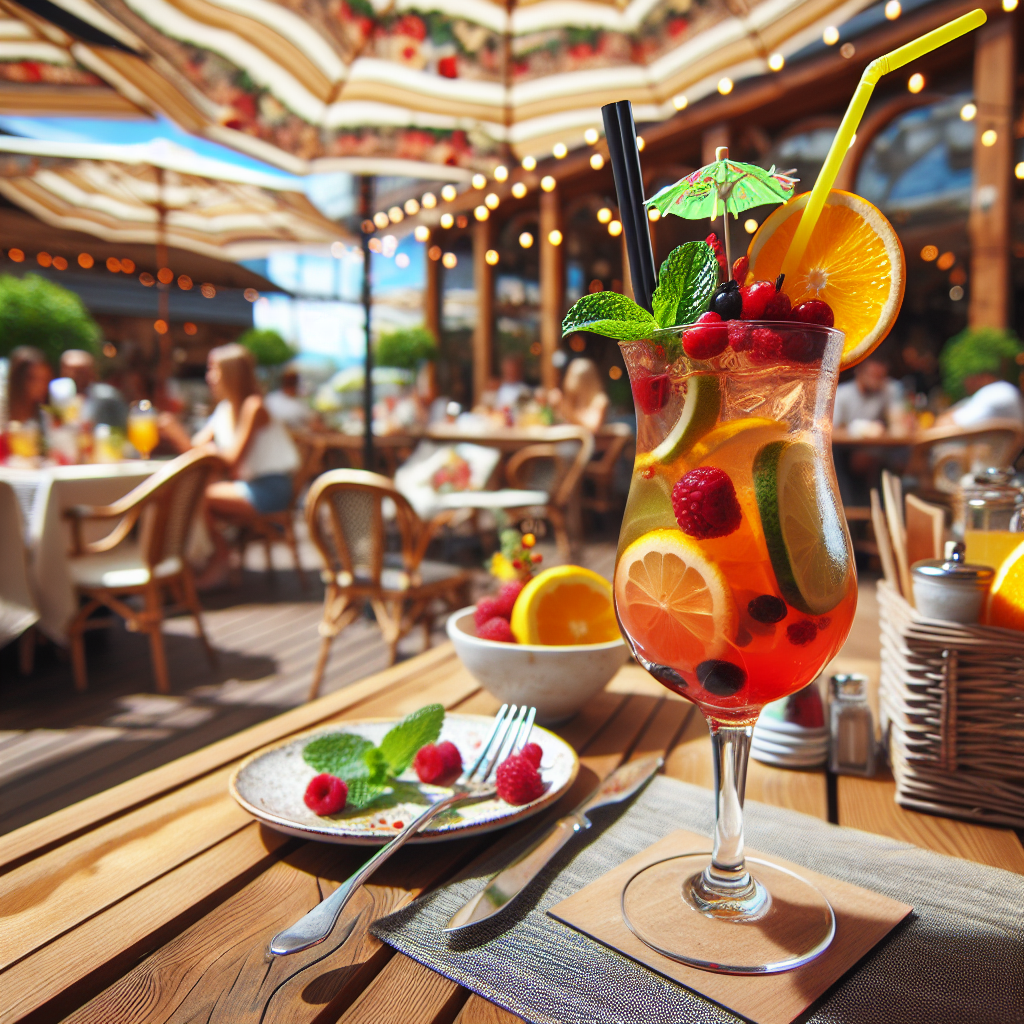 Náhledový obrázek článku: Letní drink v restauraci