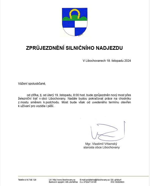 Náhledový obrázek článku: ZPRŮJEZDNĚNÍ SILNIČNÍHO NADJEZDU