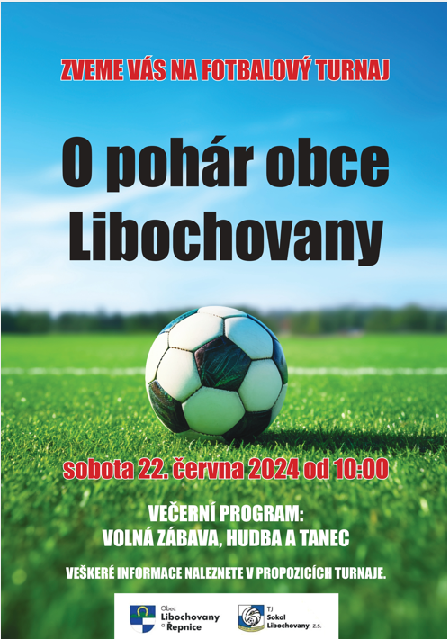 Náhledový obrázek článku: Fotbalový turnaj "O pohár obce Libochovany"