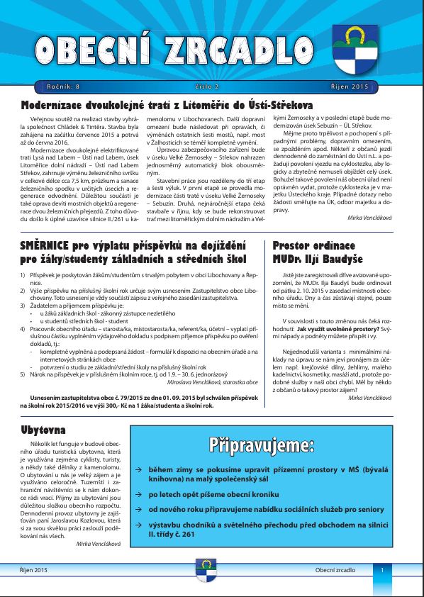 Obecní zrcadlo č. 2/2015