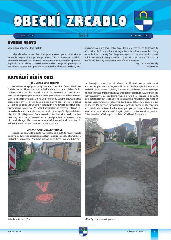 Obecní zrcadlo č. 2/2023