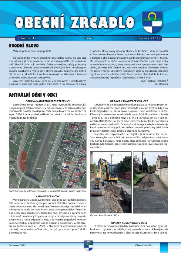 Obecní zrcadlo č. 3/2023