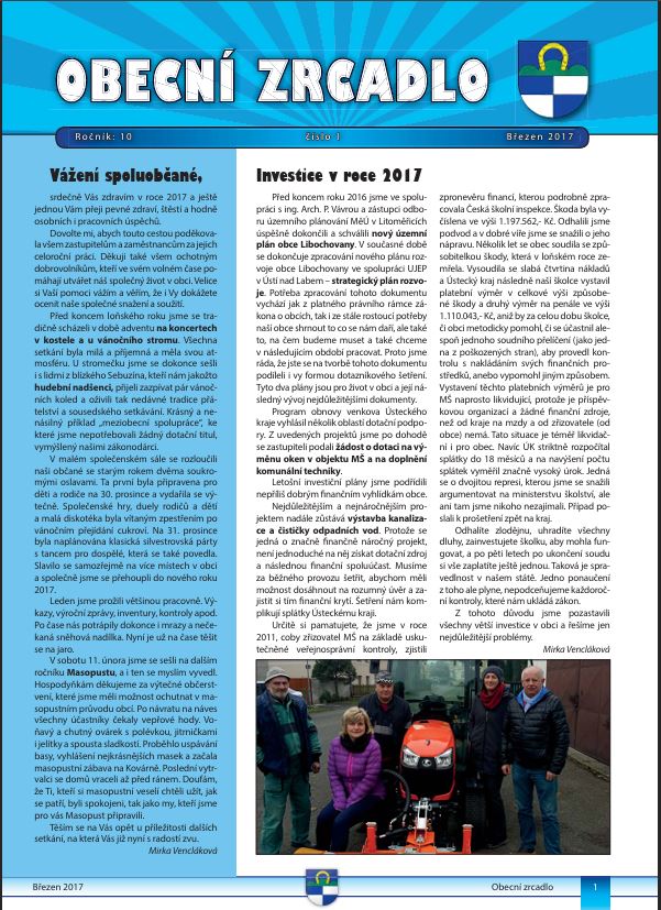 Obecní zrcadlo č. 1/2017