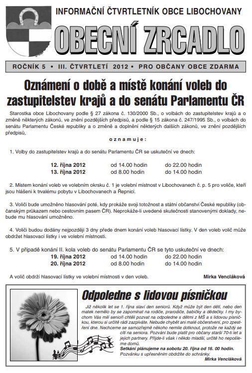 Obecní zrcadlo č. 3/2012