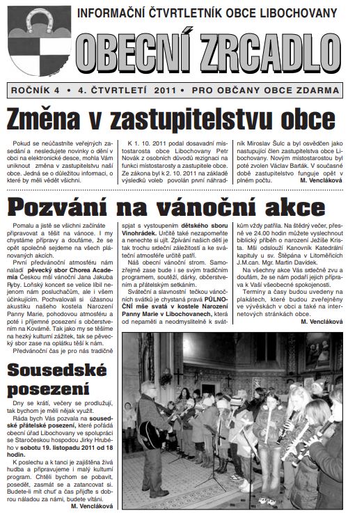 Obecní zrcadlo č. 3/2011