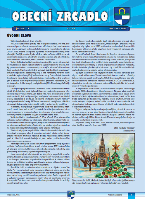 Obecní zrcadlo č. 4/2025