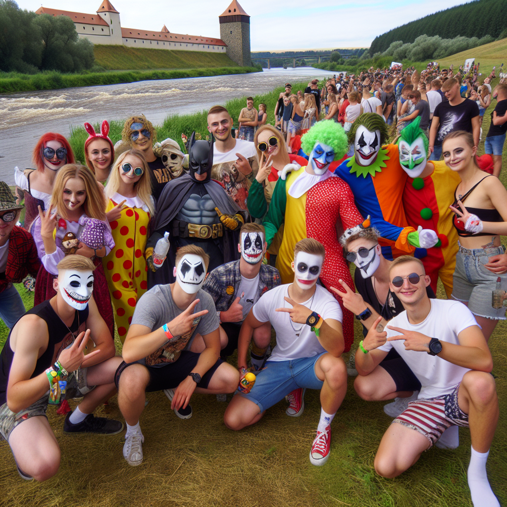 Libochovansko-prackovická zábava u Labe