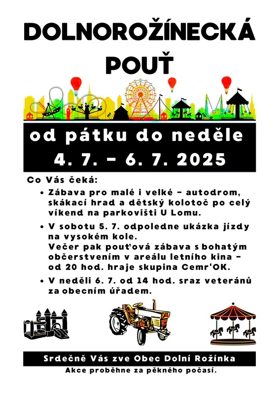 Náhledový obrázek článku: Dolnorožínecká pouť 2025