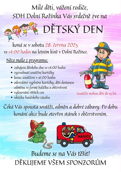 Dětský den 2025