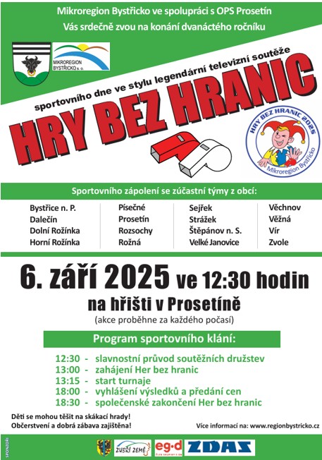Hry bez hranic 2025