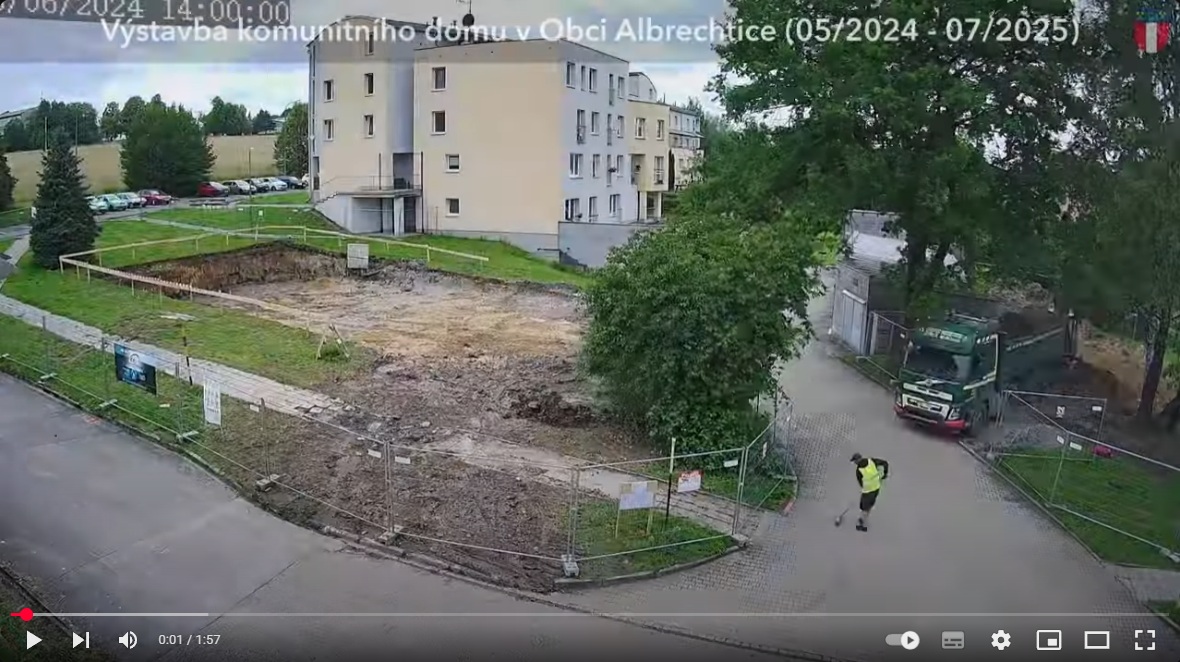 Náhledový obrázek článku: Výstavba komunitního domu v obci Albrechtice