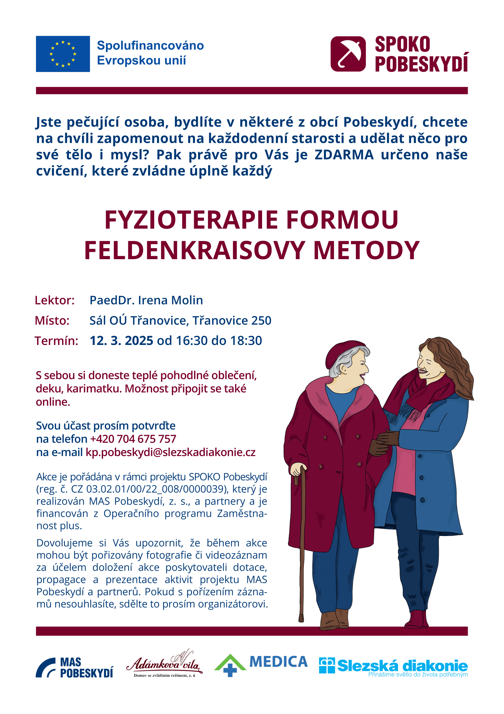 Fyzioterapie formou Feldenkraisovy metody