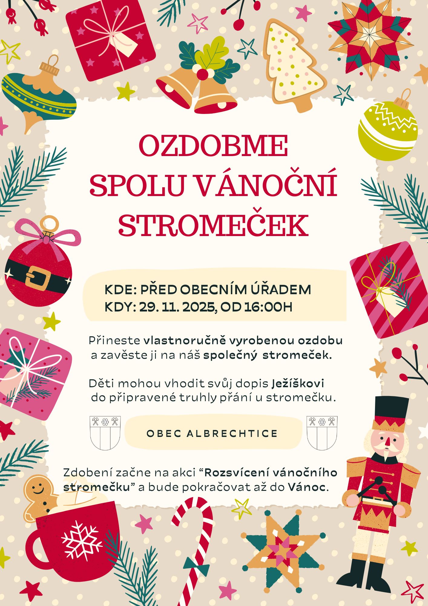 Ozdobme spolu vánoční stromeček