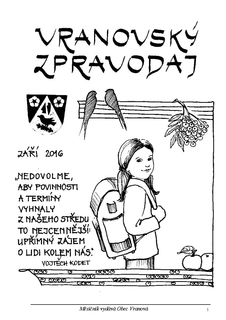 Zpravodaj 2016