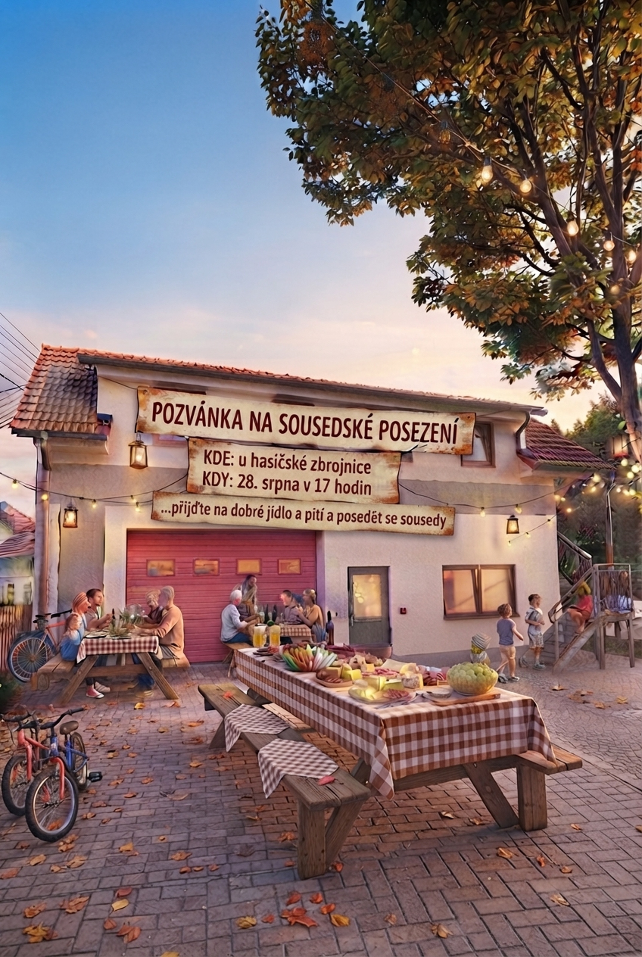 Sousedské posezení