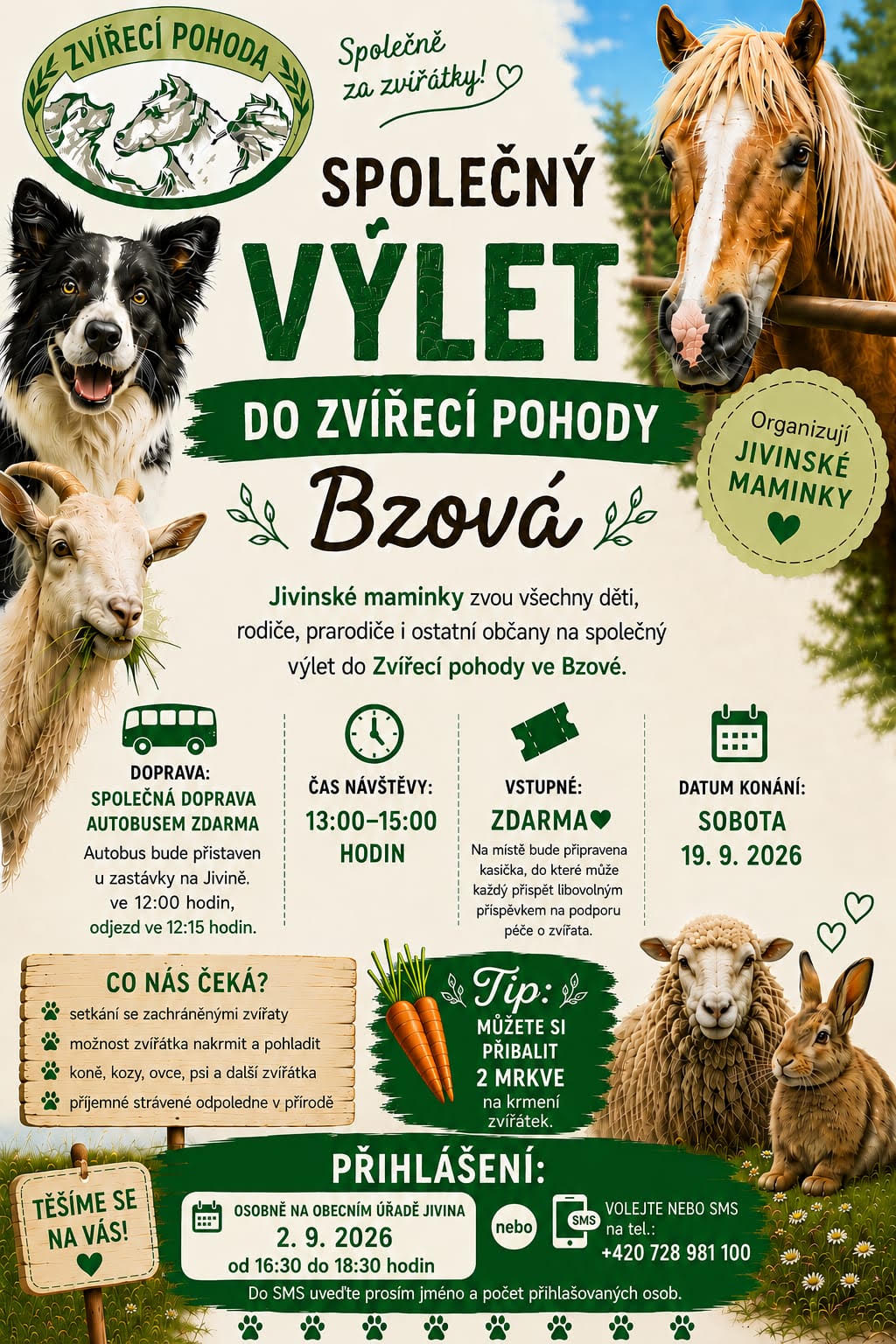 Zvířecí pohoda Bzová