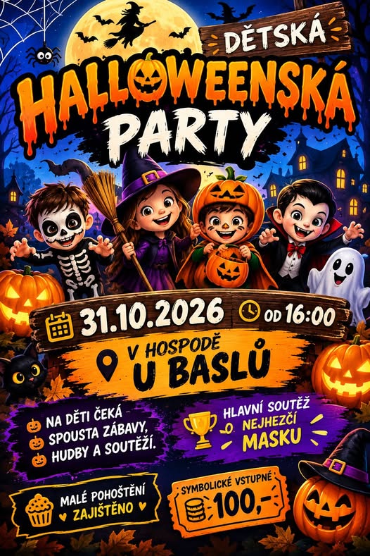 Dětská Halloweenská party