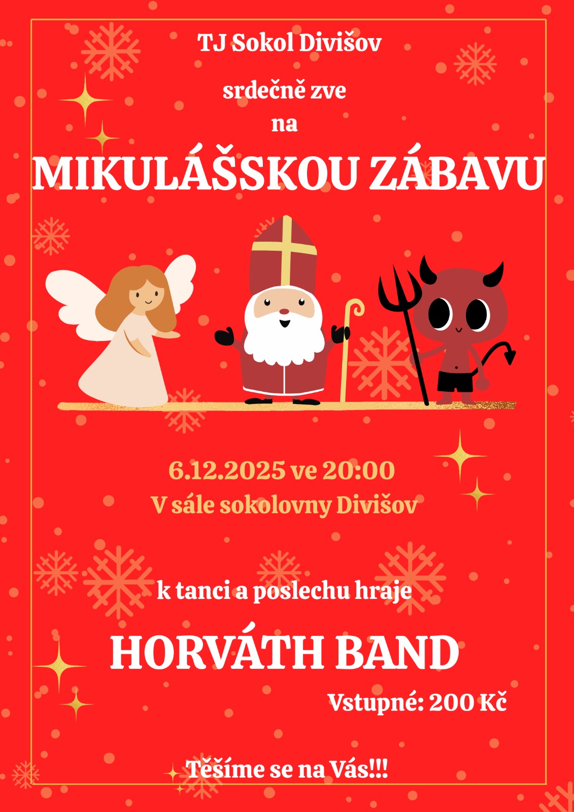 Náhledový obrázek článku: Mikulášská zábava