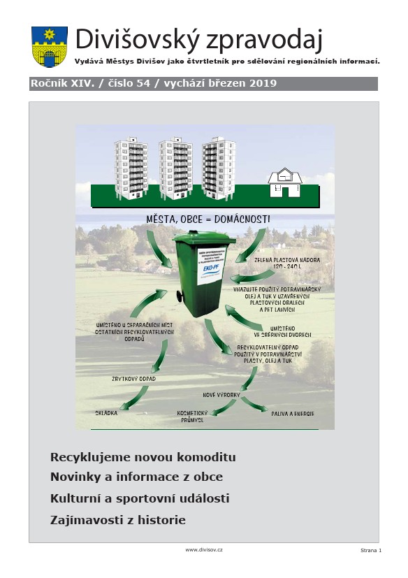 Zpravodaj. č 54, březen 19