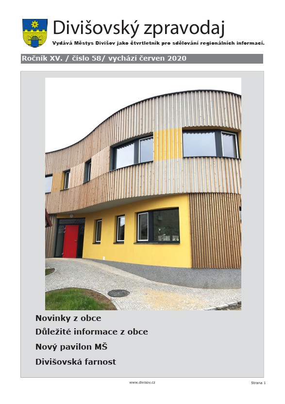 Zpravodaj č. 58, červen 20