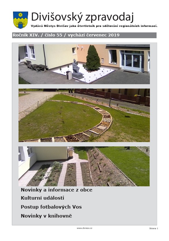 Zpravodaj č. 55, červenec 2019