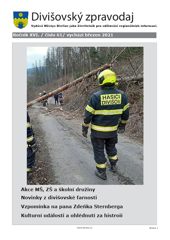Zpravodaj č. 61, březen 2021