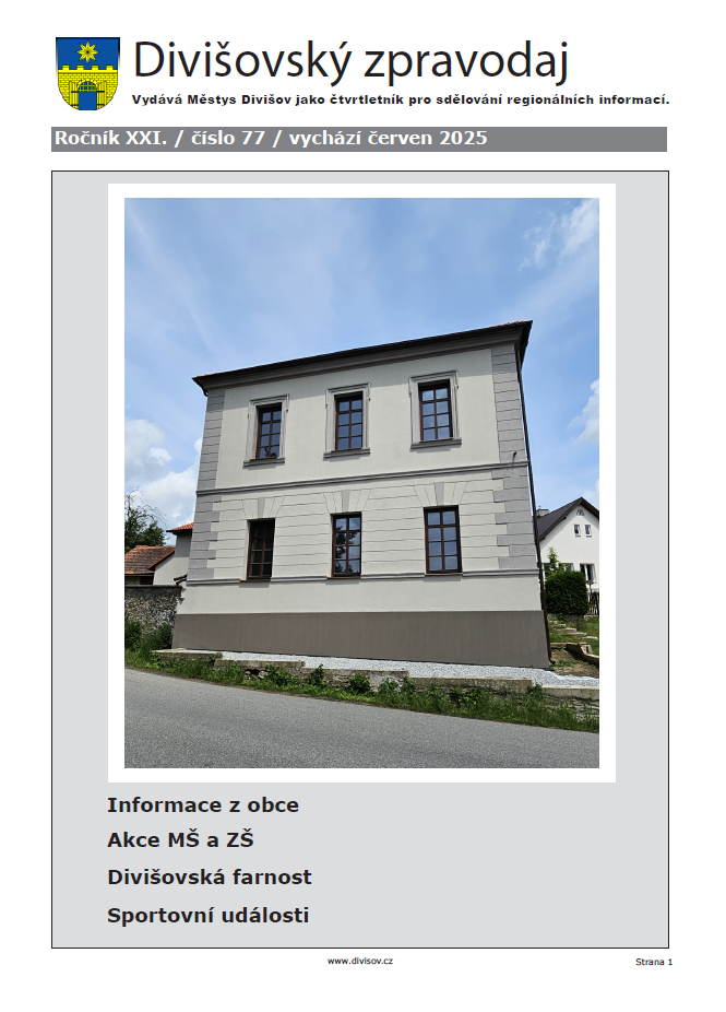 Zpravodaj č. 77,  červen 25