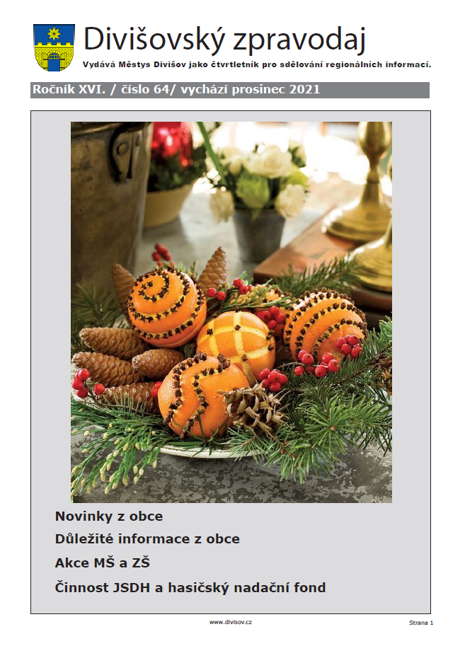 Zpravodaj č. 64, prosinec 2021
