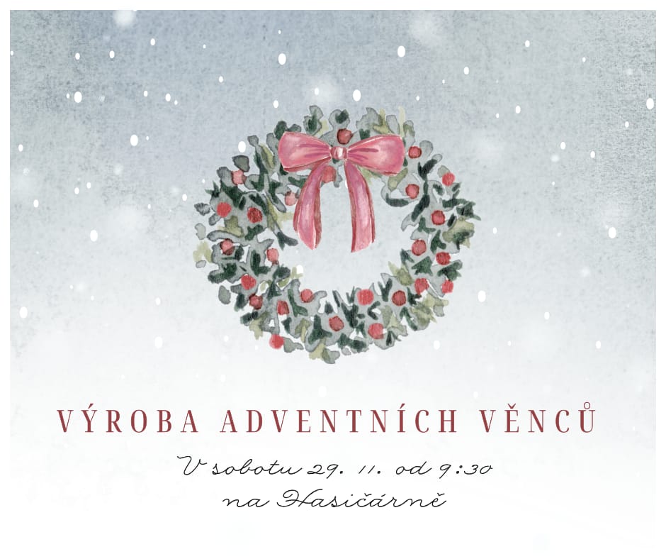 Výroba adventních věnců