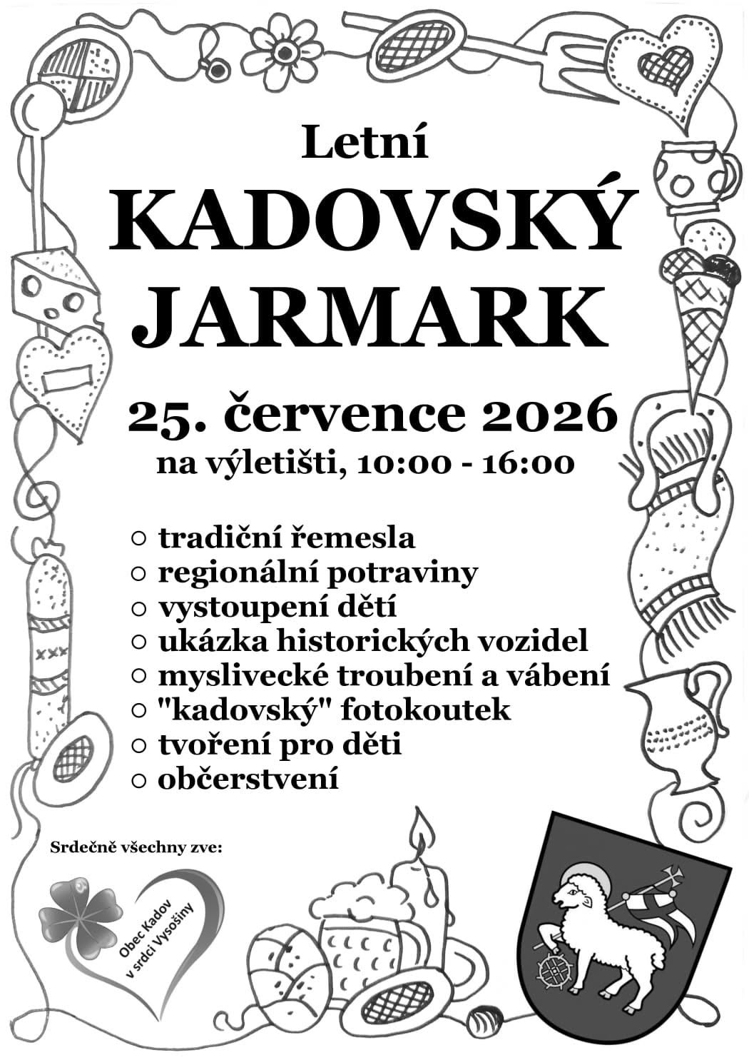 Letní kadovský jarmark