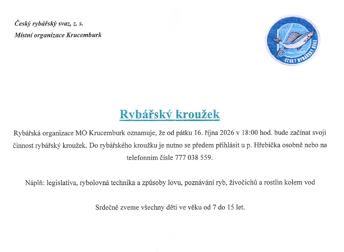 Náhledový obrázek článku: Rybářský kroužek