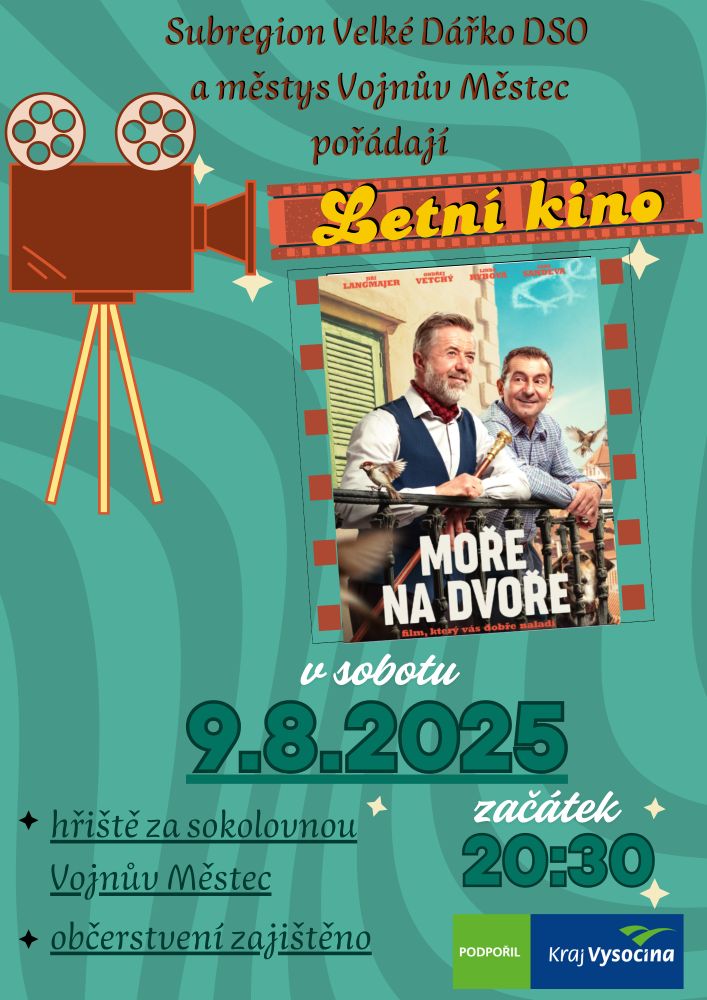 Letní kino ve Vojnově Městci