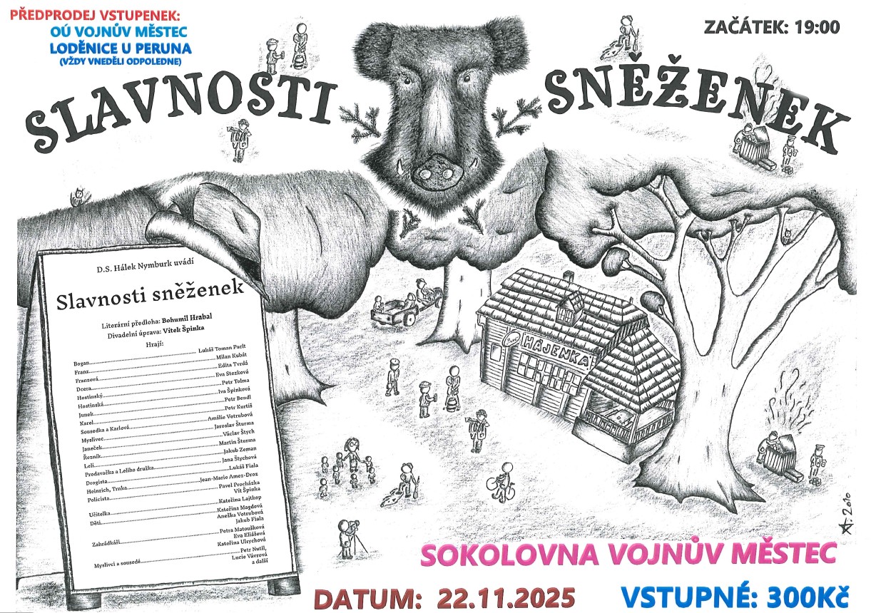 Divadelní představení Slavnosti sněženek