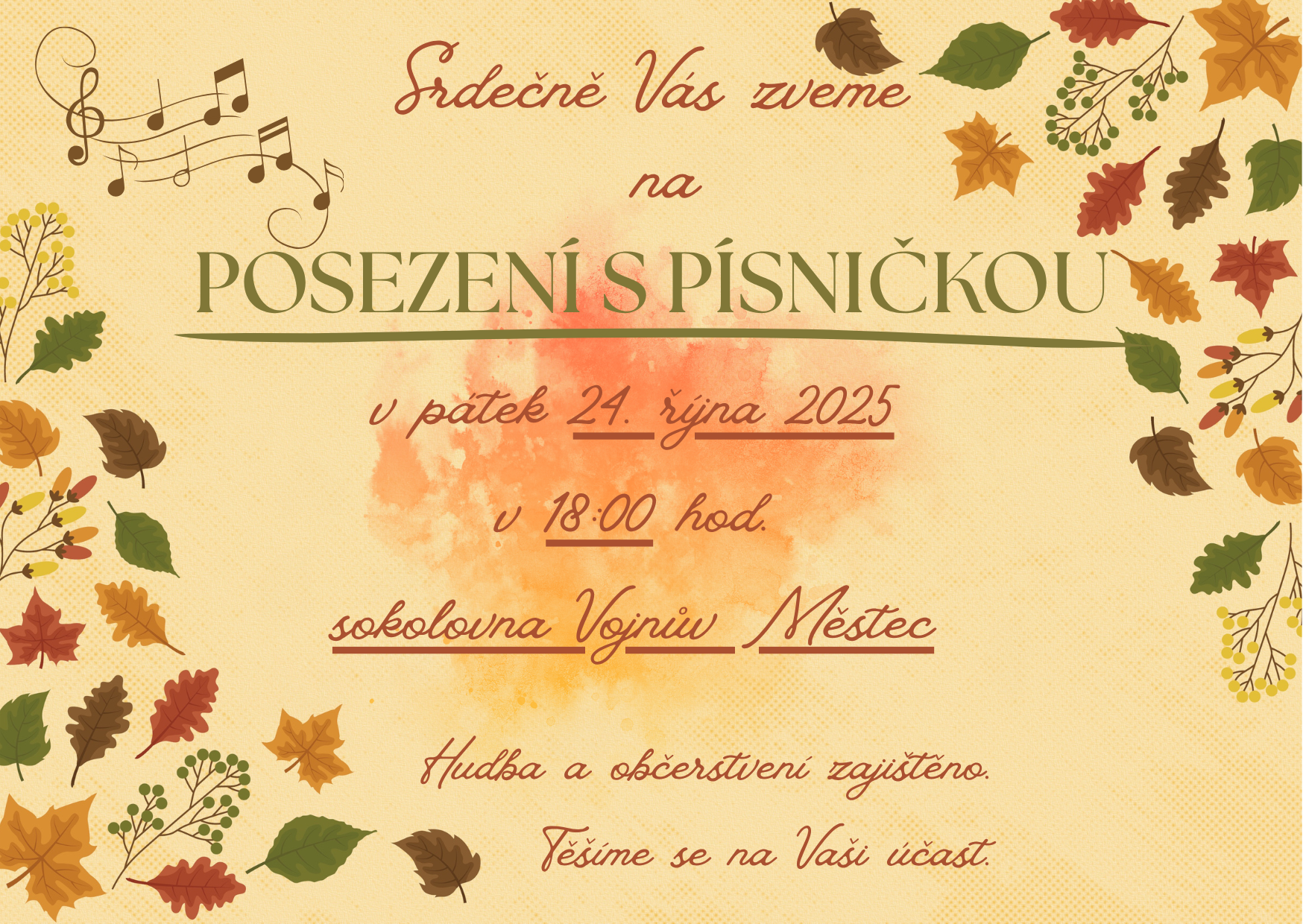 Posezení s písničkou