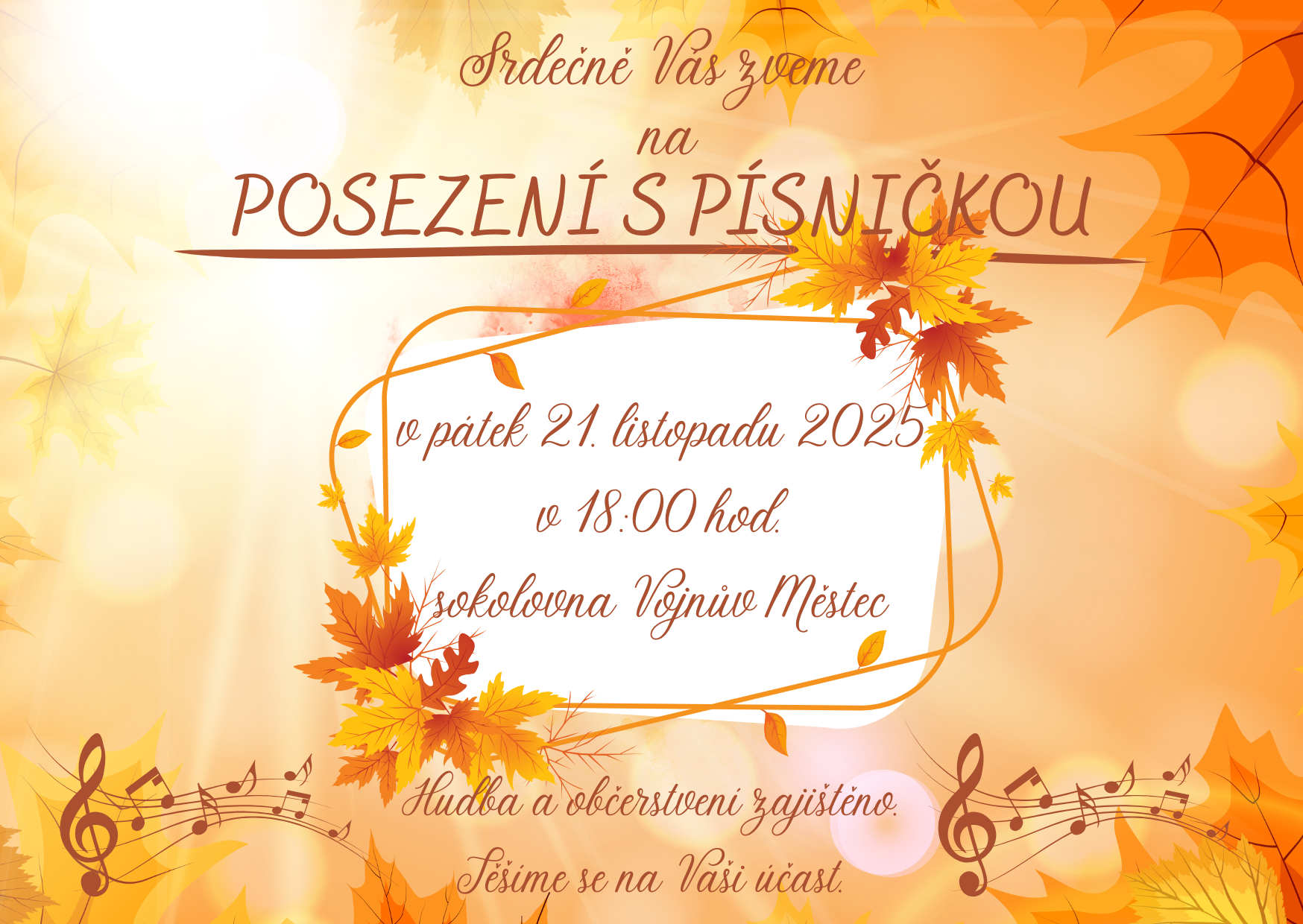 Posezení s písničkou