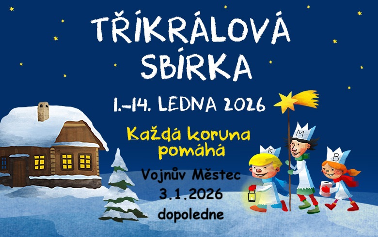 Tříkrálová sbírka 2026