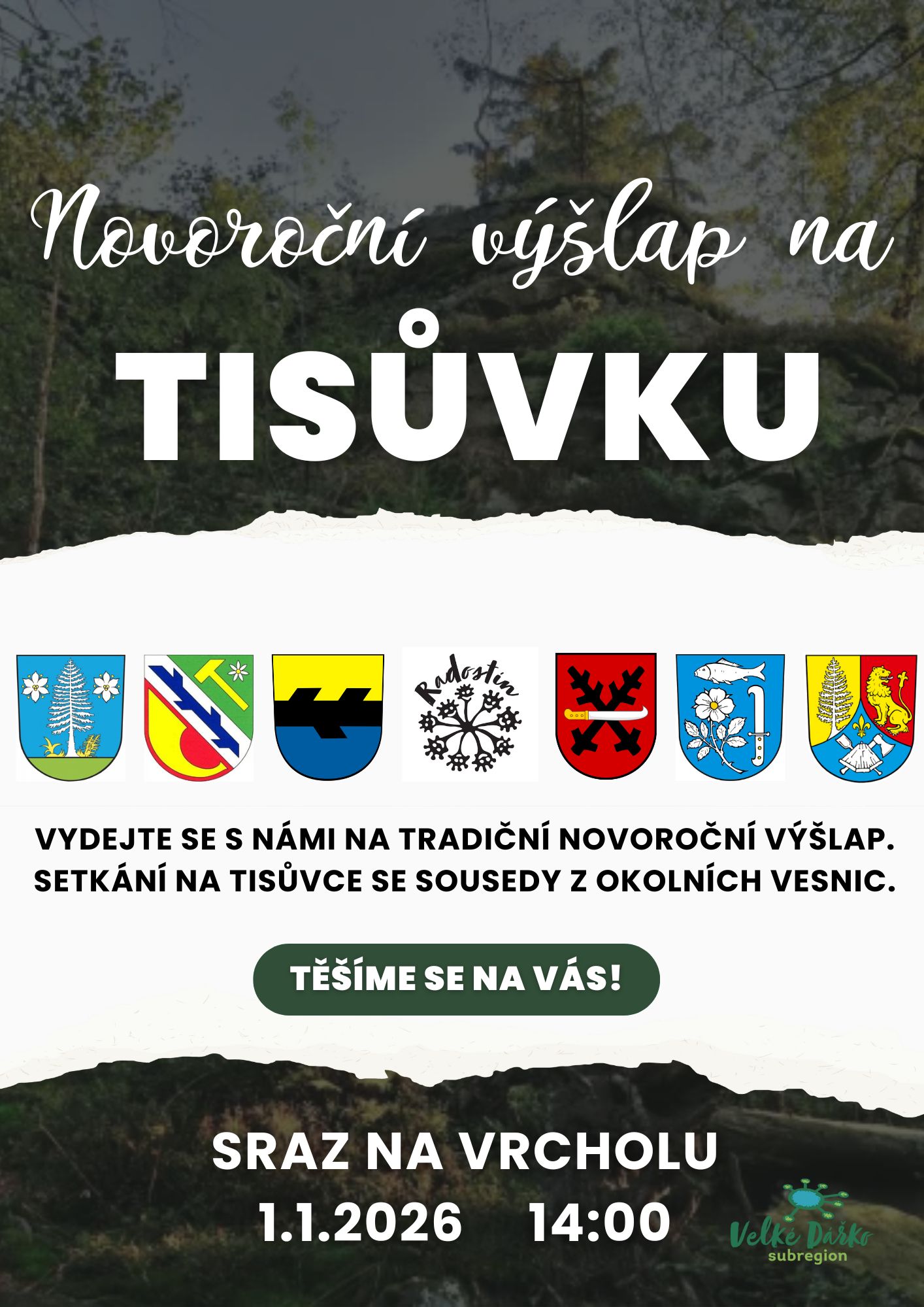 Novoroční výšlap na Tisůvku