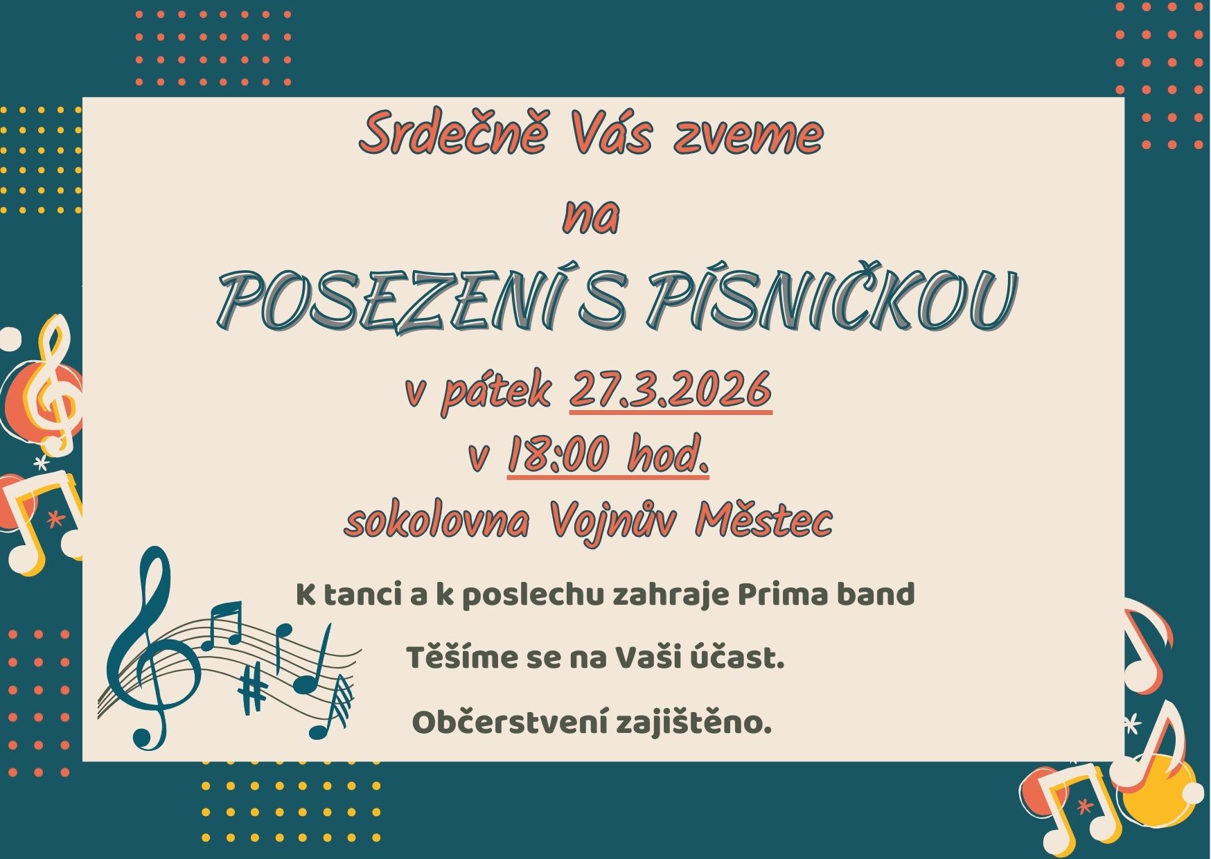 Posezení s písničkou