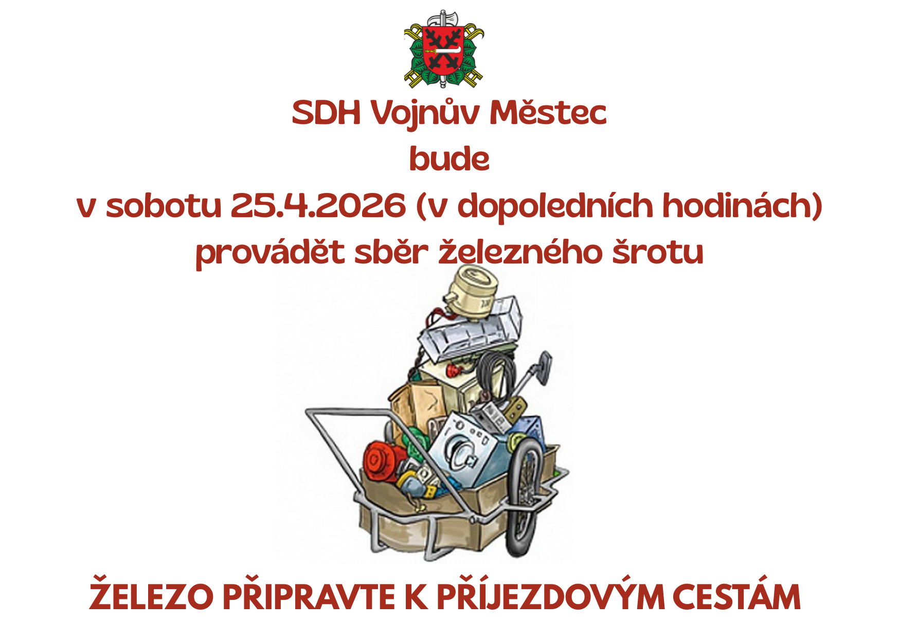 Sběr železného šrotu