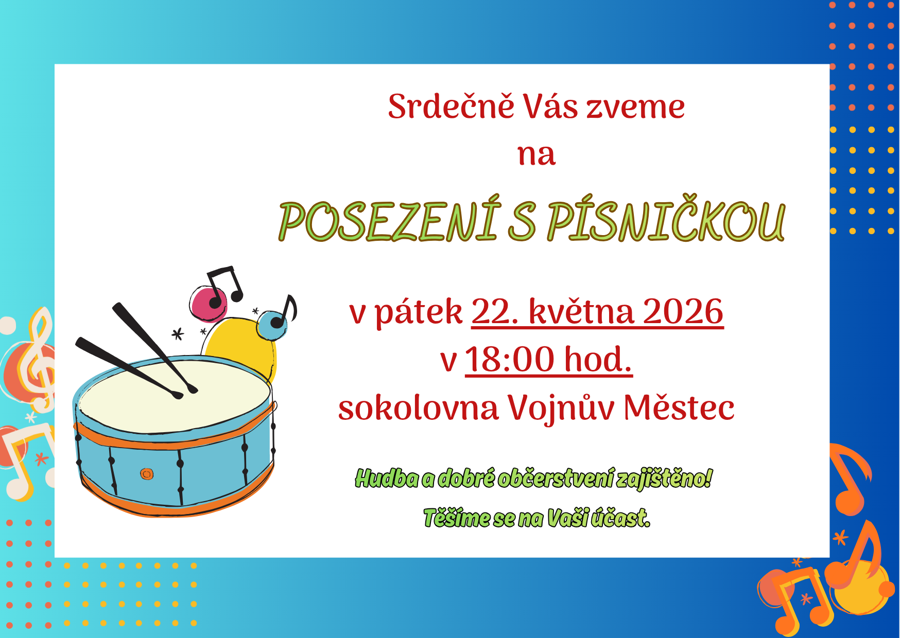 Posezení s písničkou