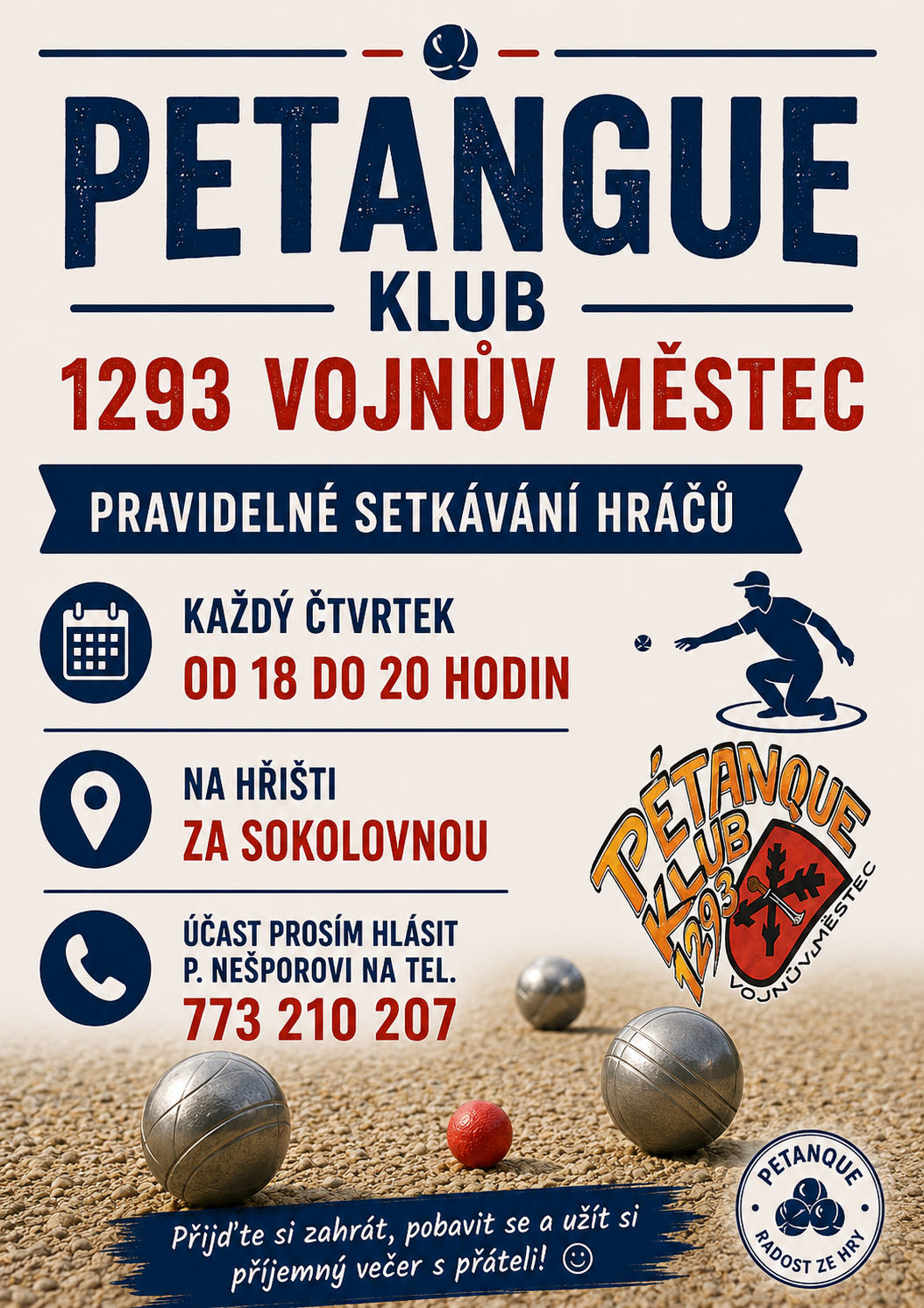 Petangue na hřišti
