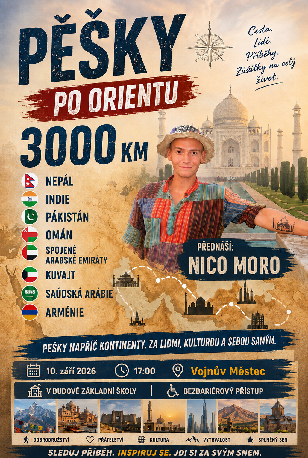 Pěšky po orientu
