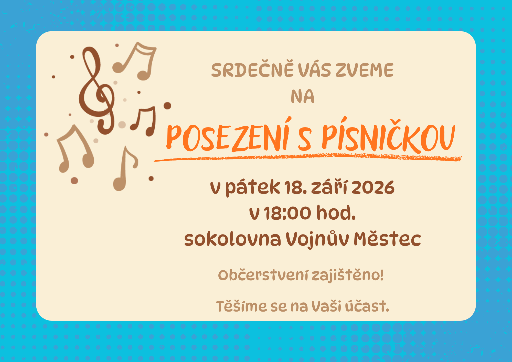 Posezení s písničkou