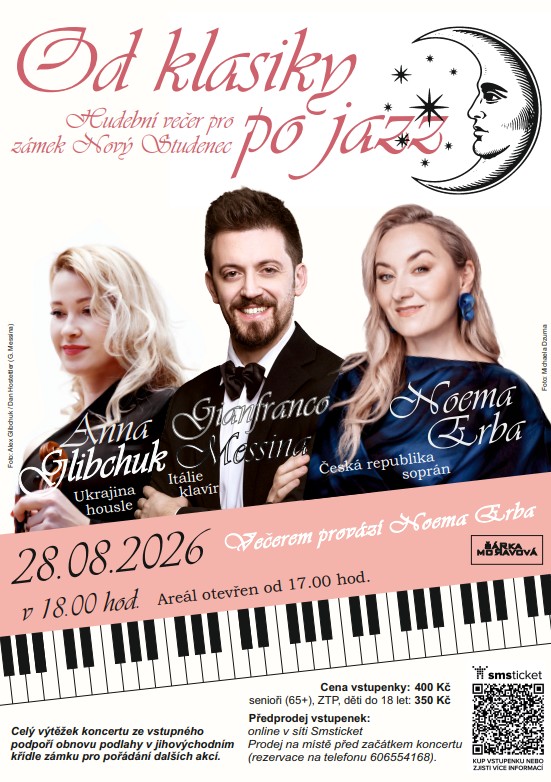 Koncert zámek Nový Studenec