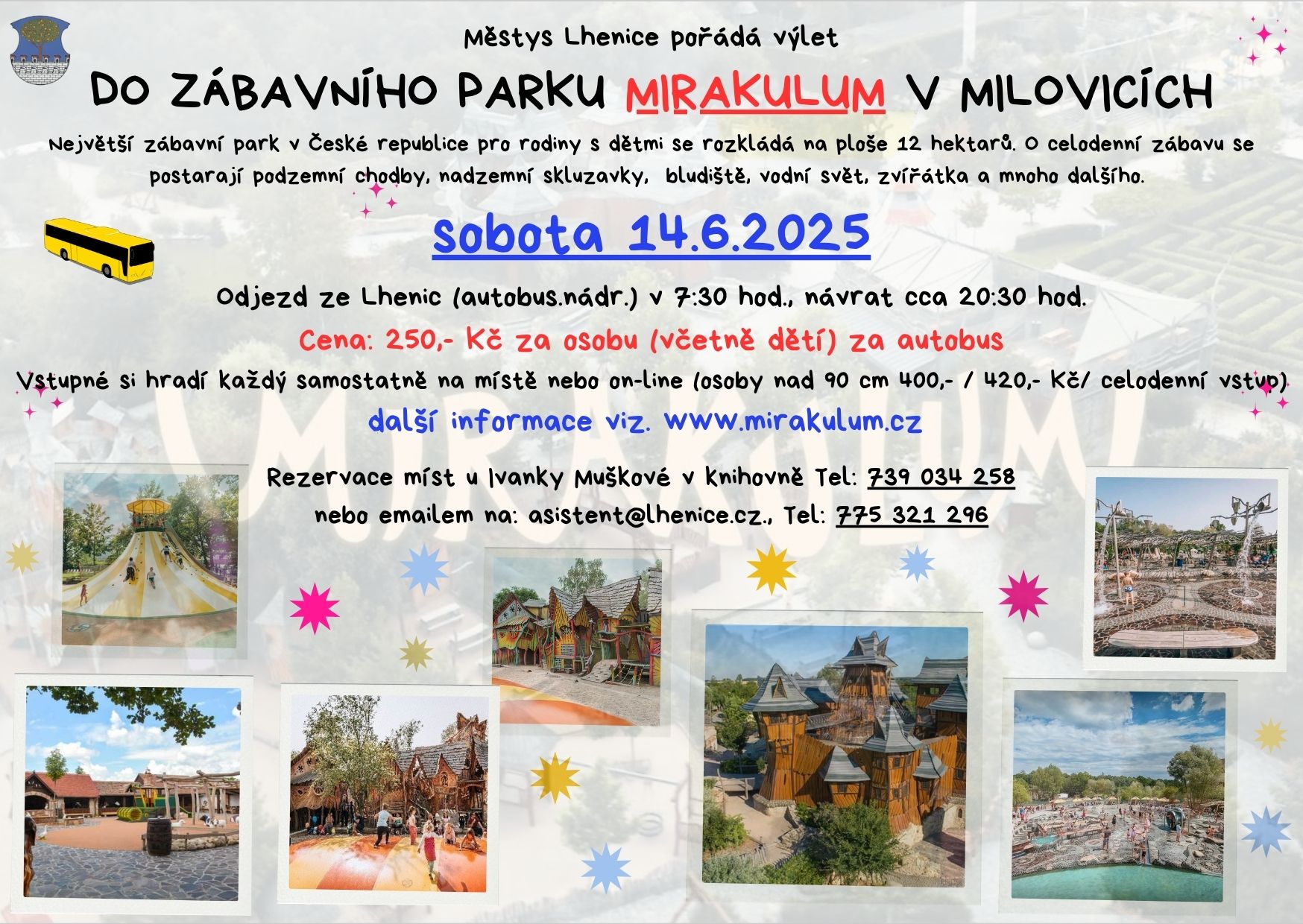 Výlet do zábavního parku Mirákulum