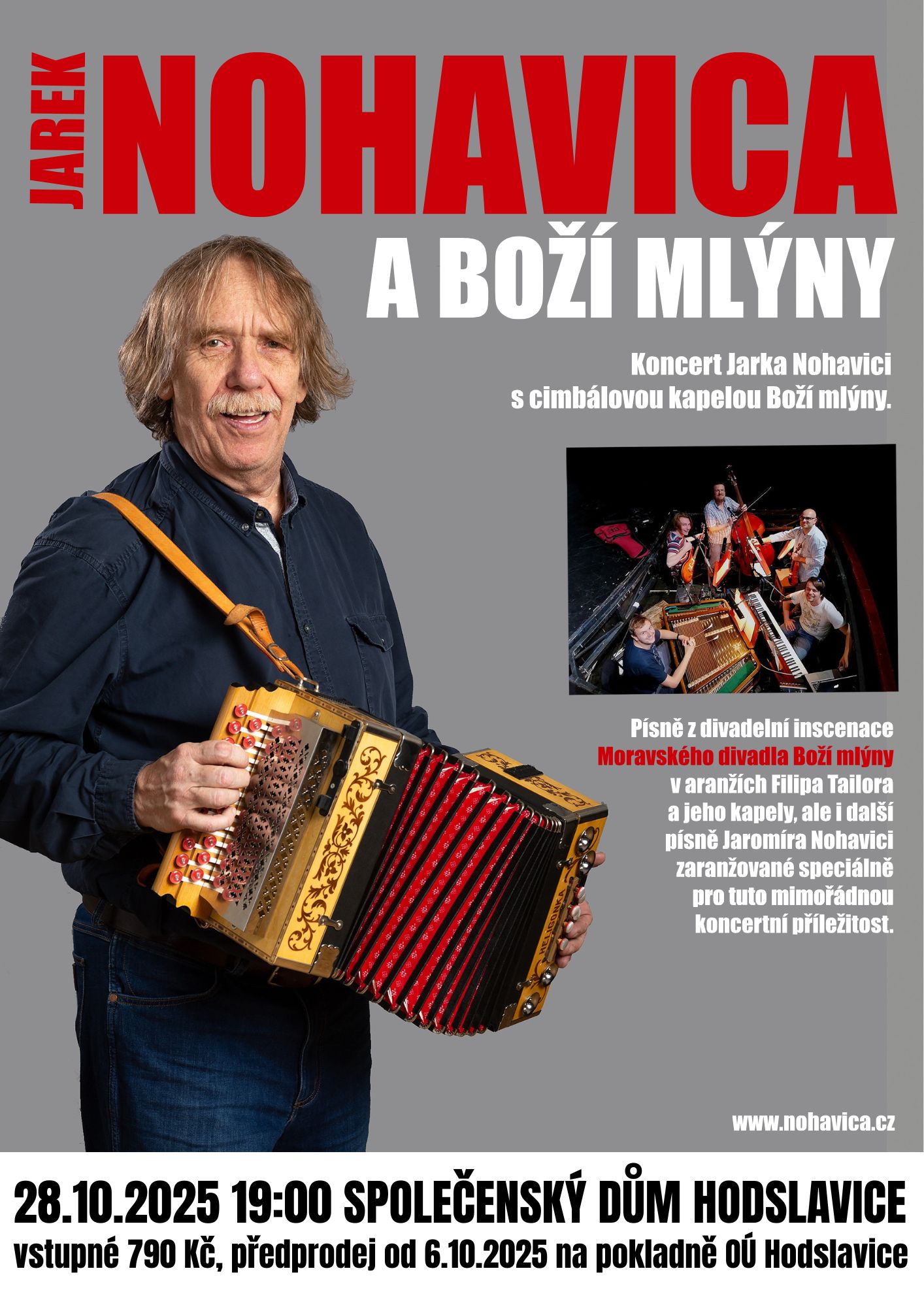 Jarek Nohavica a Boží mlýny
