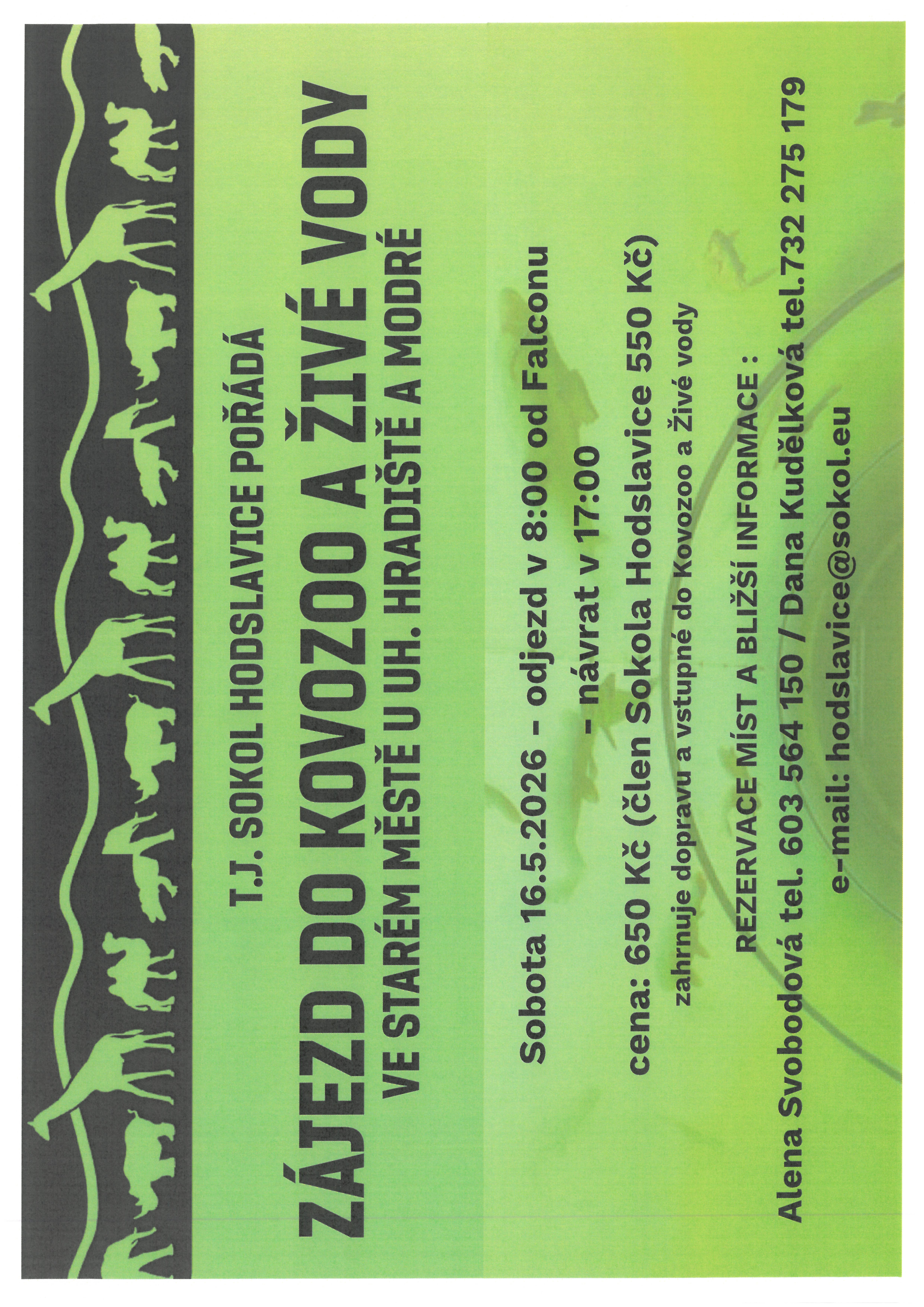 Zájezd do KOVOZOO A ŽIVÉ VODY