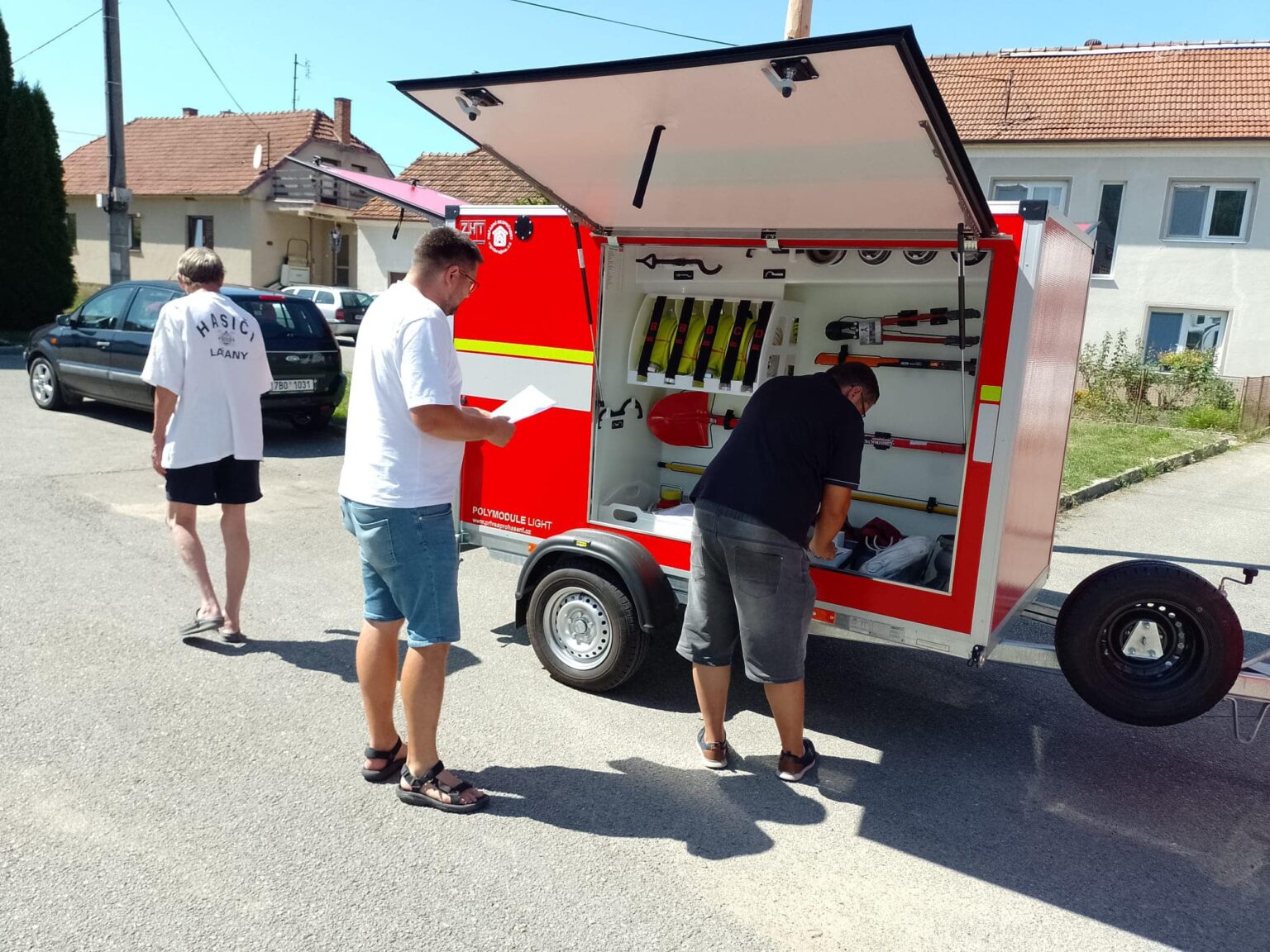 Náhledový obrázek článku: Nové vybavení pro JSDH Lažany z dotace JMK 2023